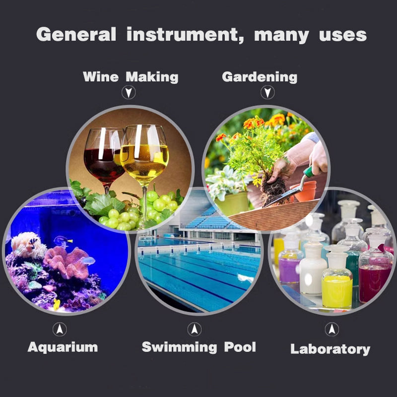 Digital Electric PH Meter LCD Tester Pocket Aquarium Water Test Pen Hydroponics