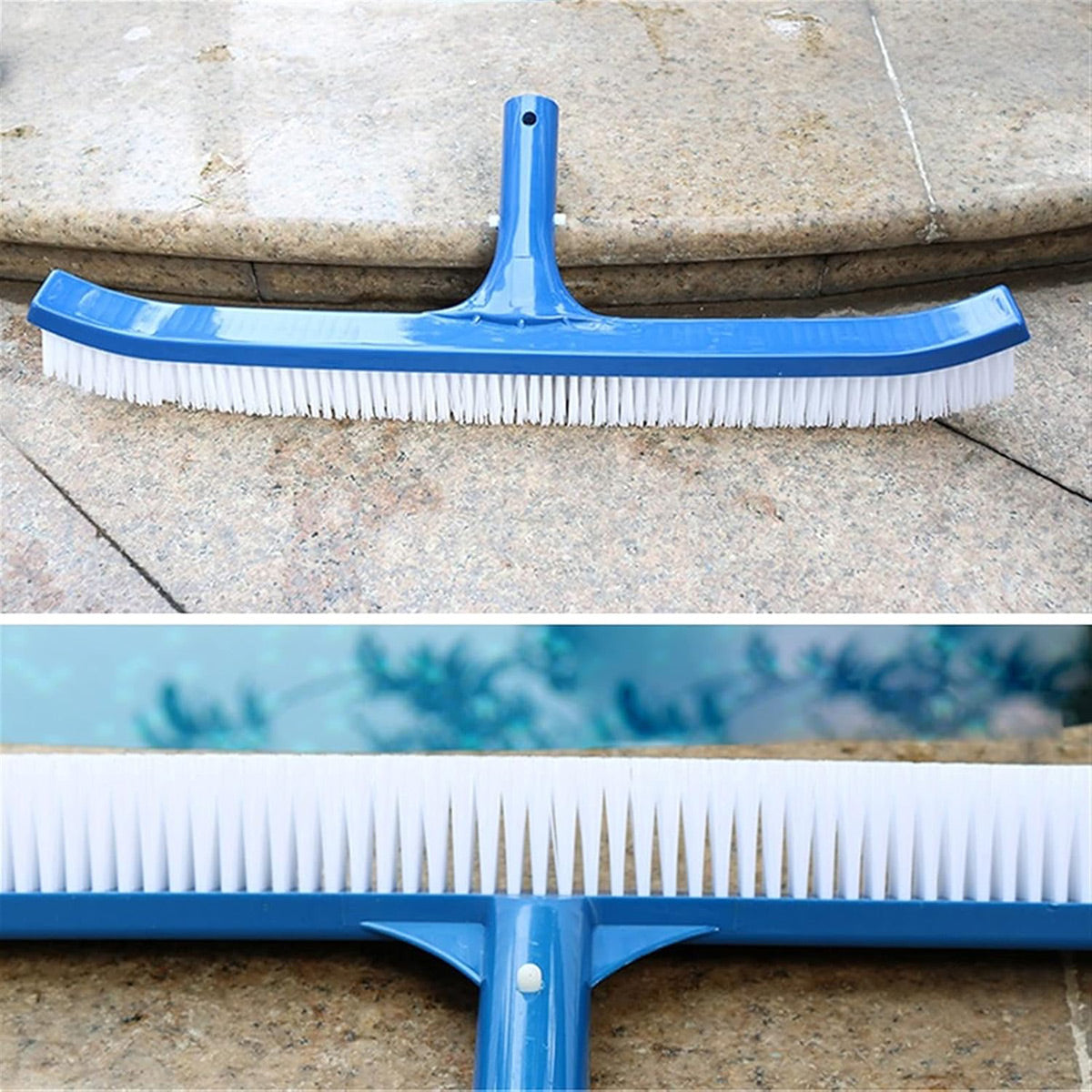 18 Inch Pool Cleaning Brush Heavy Duty For Pools Ponds And Spas