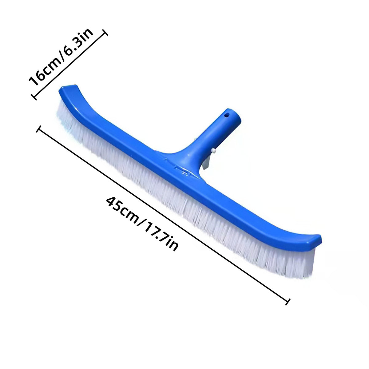 18 Inch Pool Cleaning Brush Heavy Duty For Pools Ponds And Spas