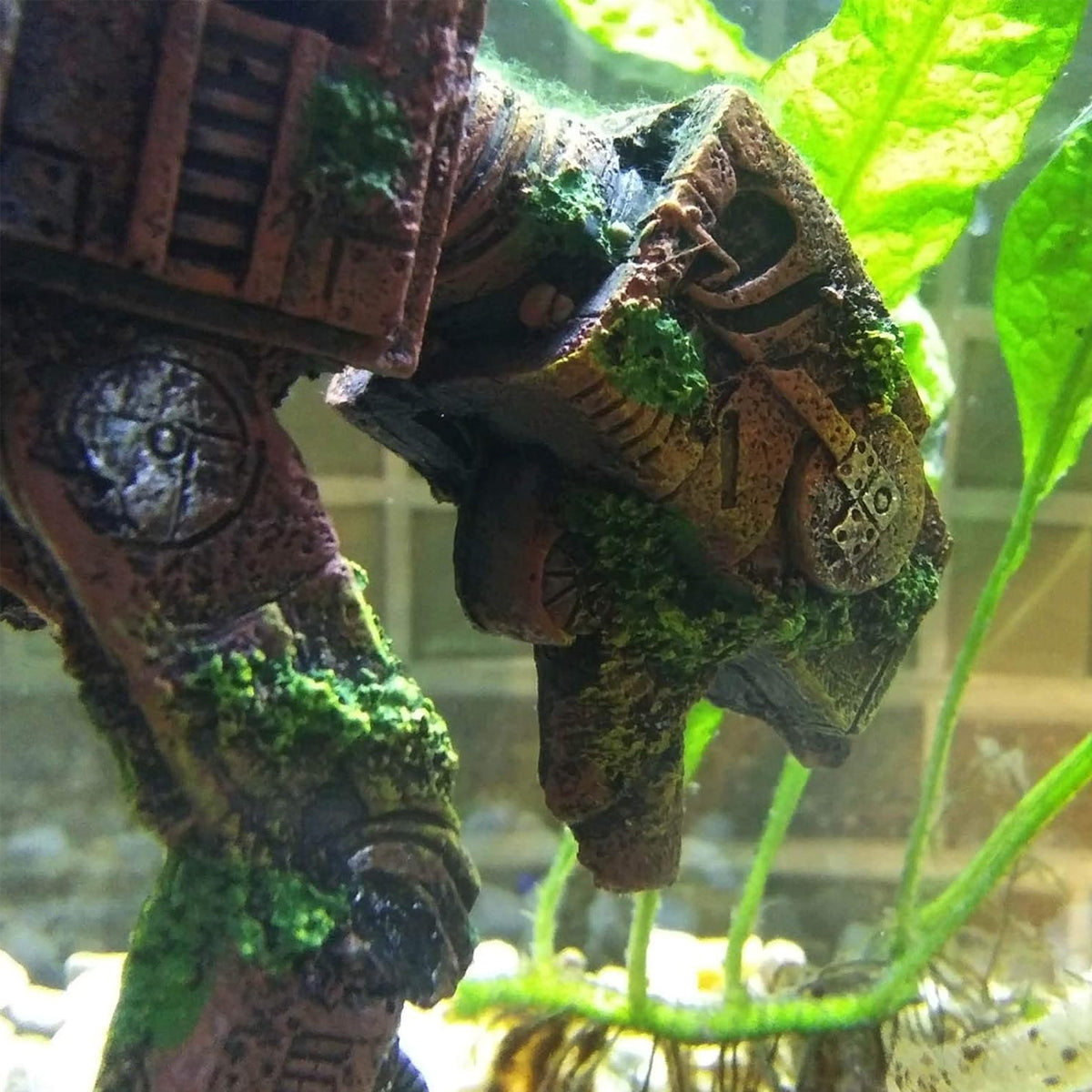 Car Theme Aquarium Ornament Resin Fish Tank Decoration