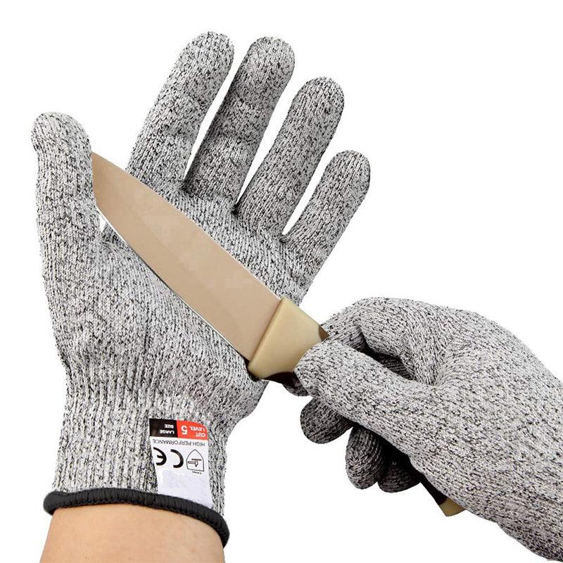 Level 5 Cut Resistant Gloves Food Safe Safety Work Gloves 1 Pair
