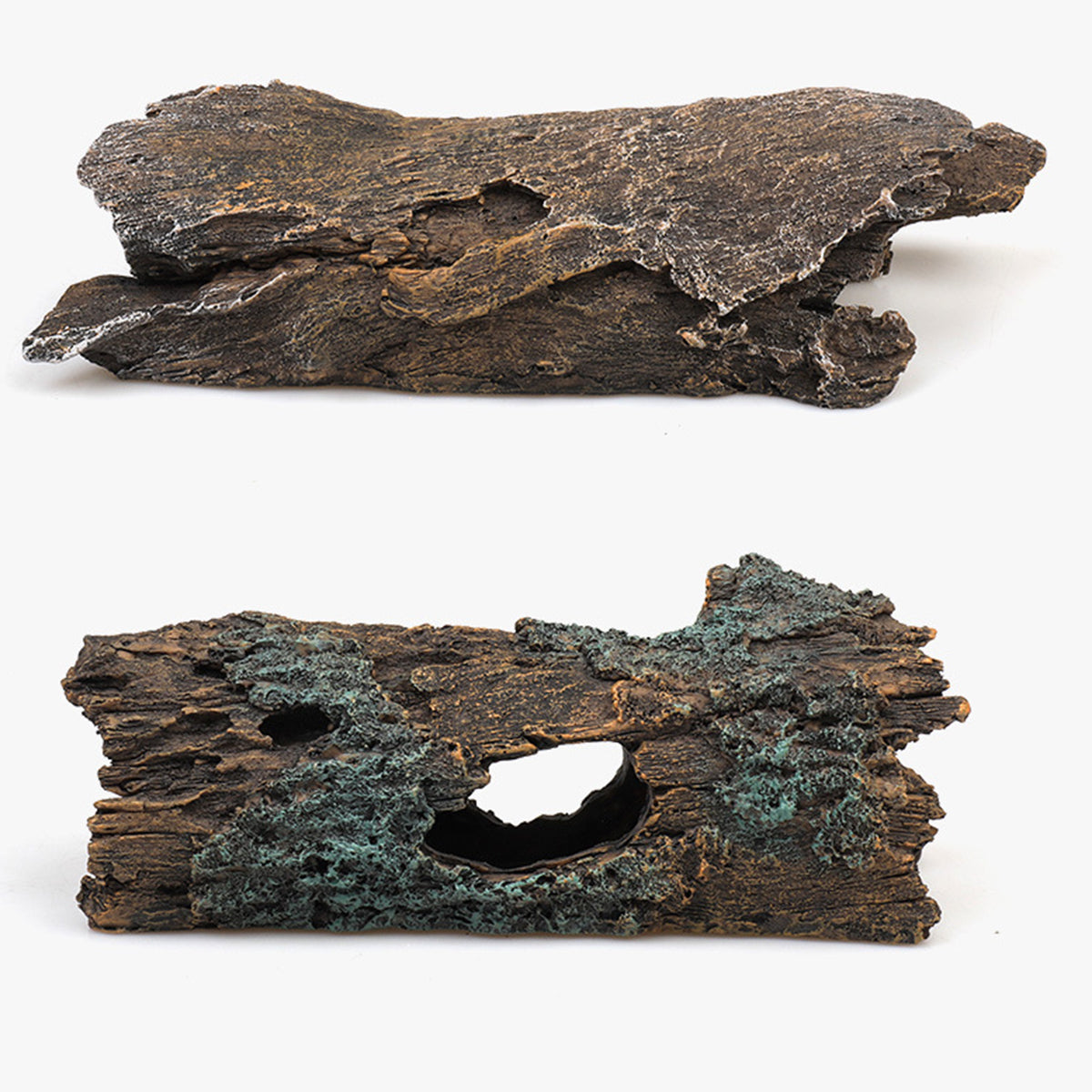 Reptile Hideout Cave Bark Style Resin Habitat Decoration