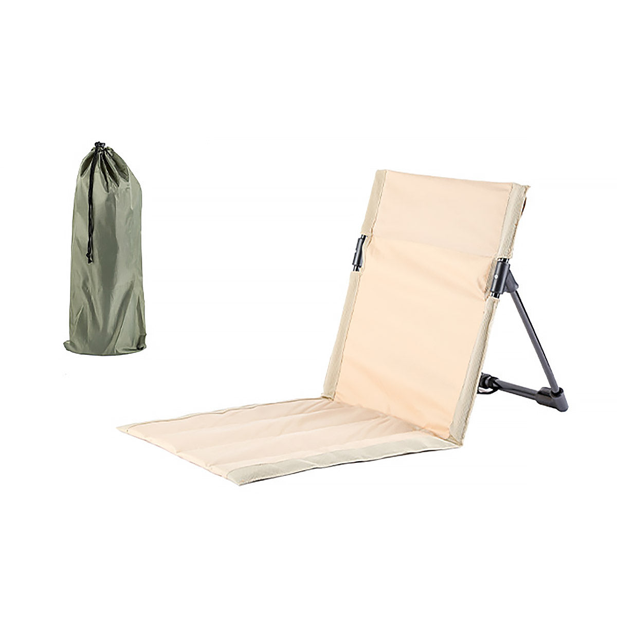 Portable Folding Camping Chair with Backrest Support Outdoor Gear