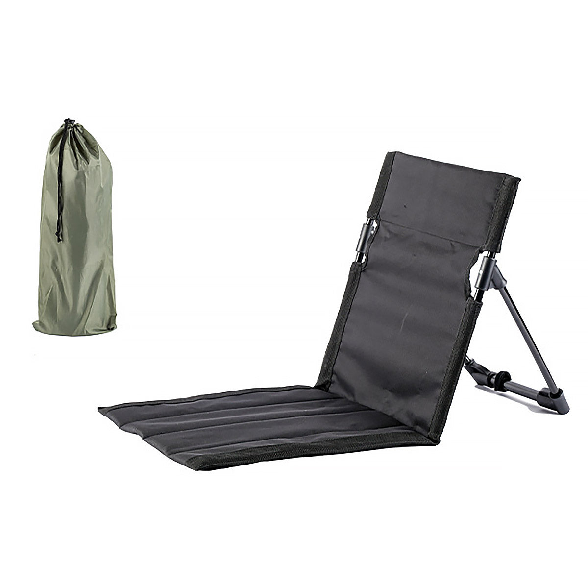 Portable Folding Camping Chair with Backrest Support Outdoor Gear