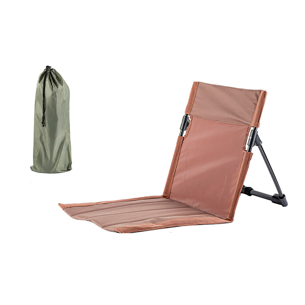 Portable Folding Camping Chair with Backrest Support Outdoor Gear