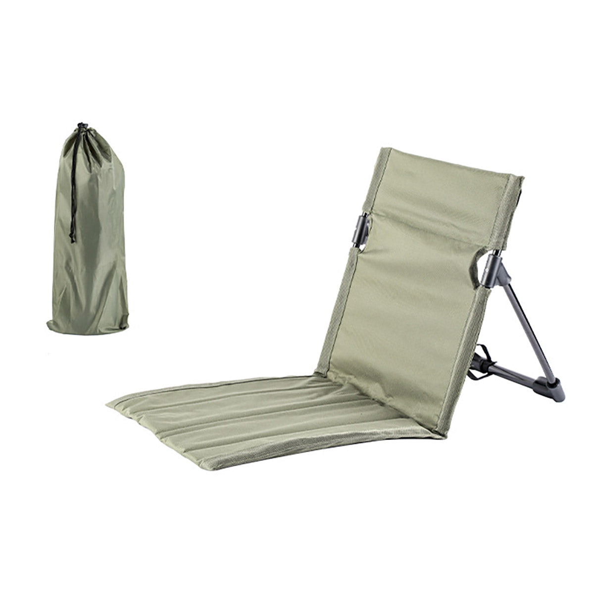 Portable Folding Camping Chair with Backrest Support Outdoor Gear