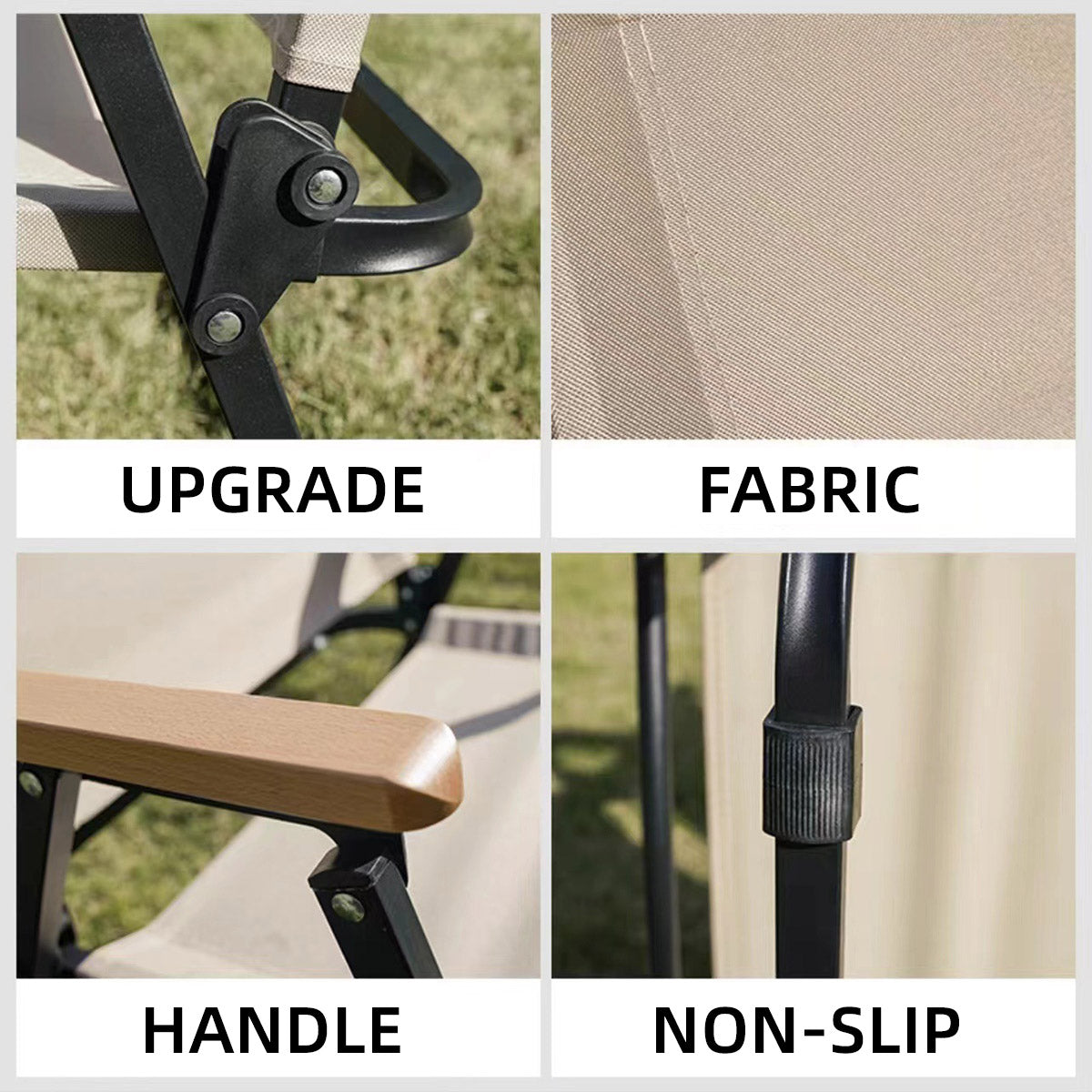 Portable Outdoor Folding Chair Camping Picnic Fishing Lightweight