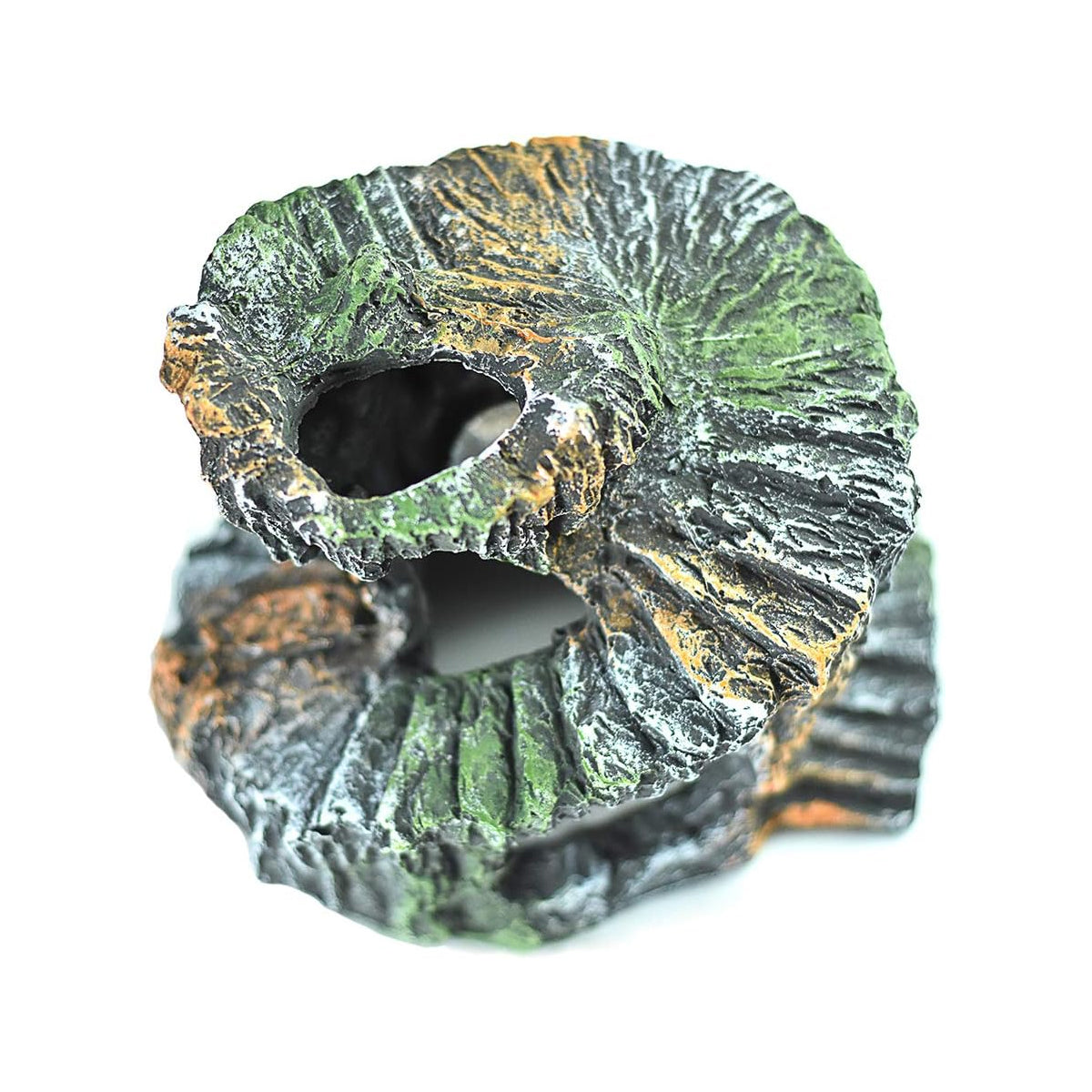 Spiral Turtle Platform Resin Climbing Decoration For Reptile Habitat