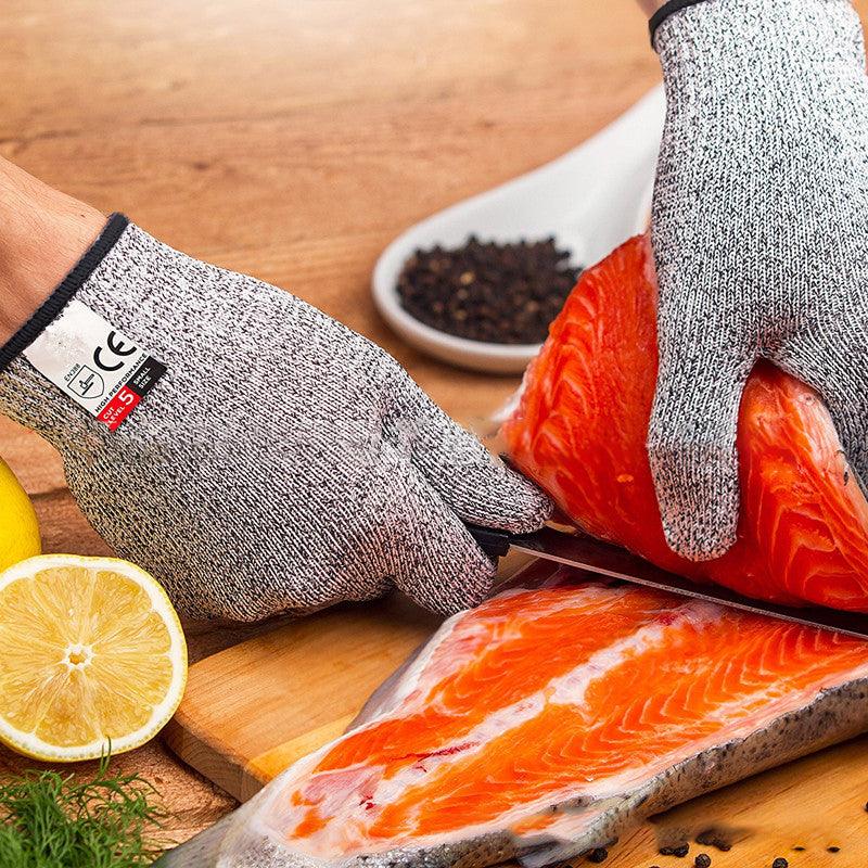 Level 5 Cut Resistant Gloves Food Safe Safety Work Gloves 1 Pair