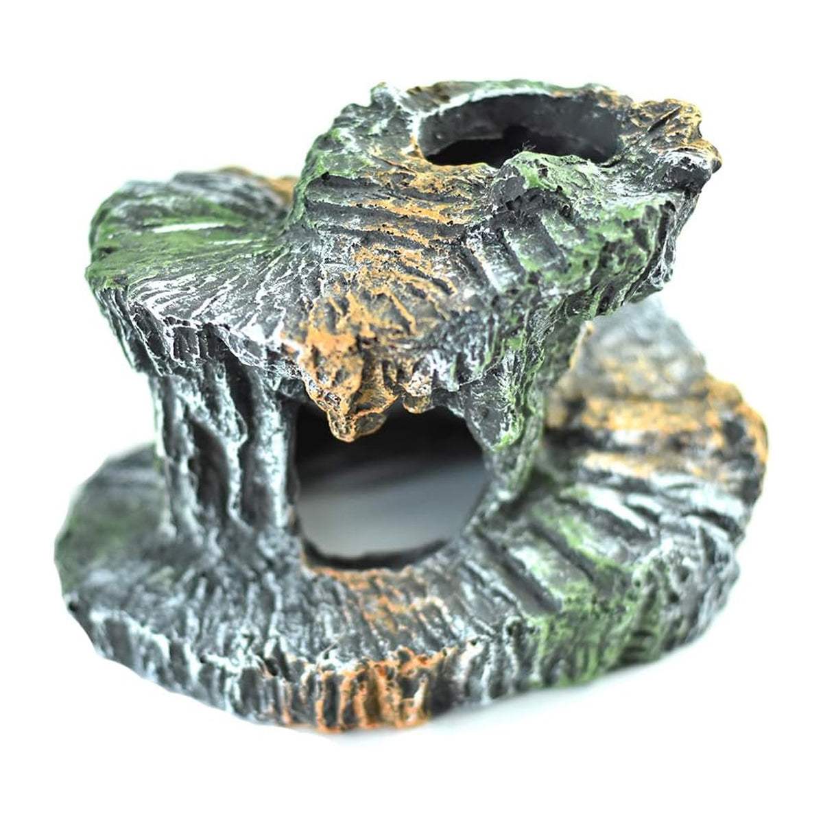 Spiral Turtle Platform Resin Climbing Decoration For Reptile Habitat