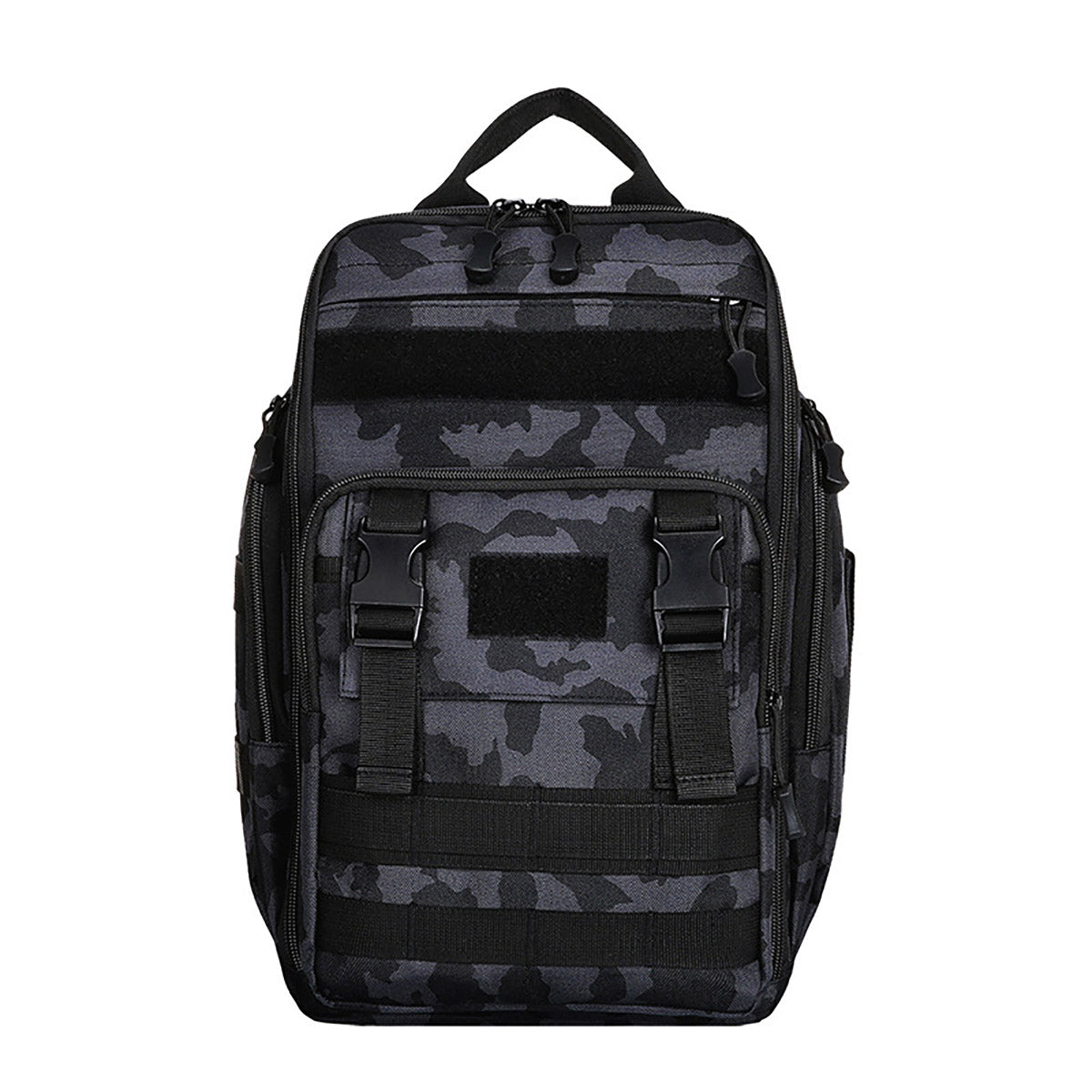 Men's Tactical Camouflage Backpack with Rod Holder for Outdoor Use