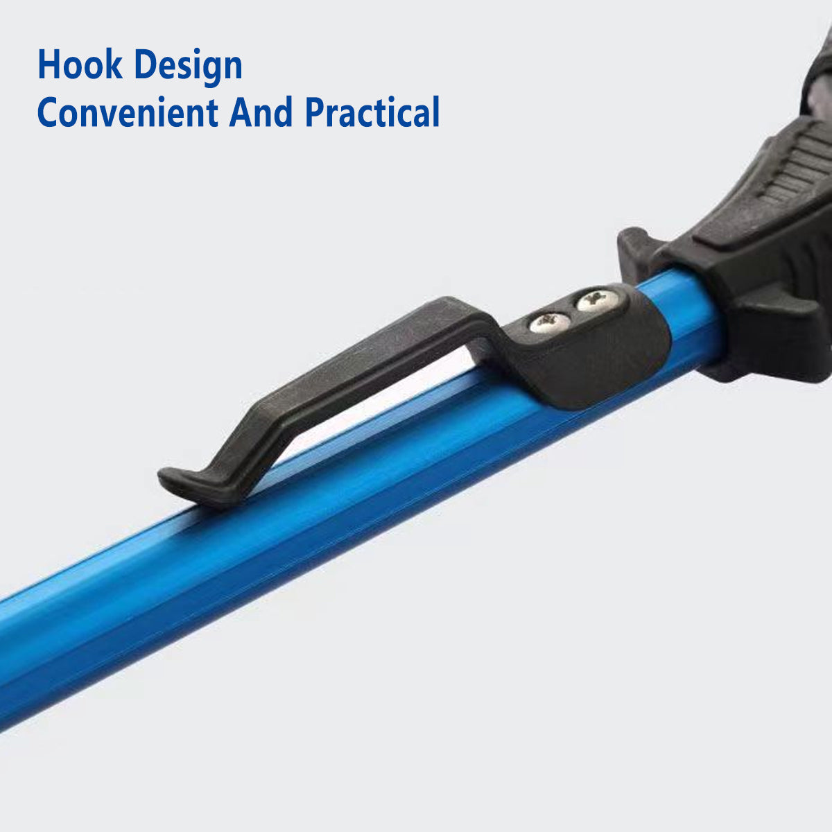 Folding Fishing Net Telescopic Aluminum Alloy Scoop Net Handheld Triangle Mesh