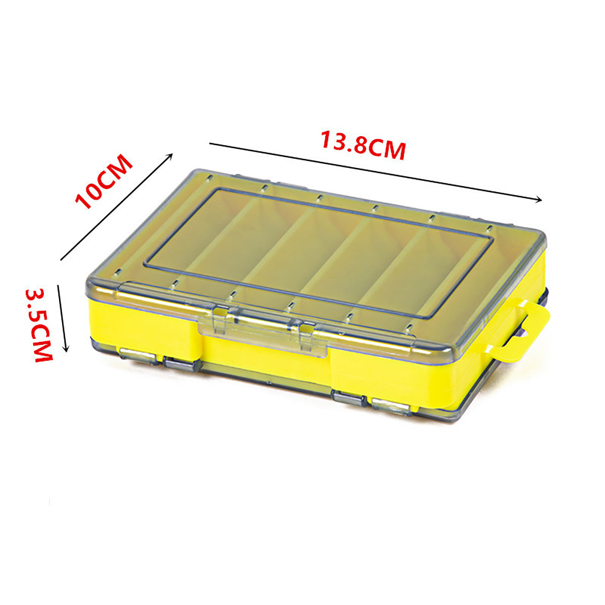 Fishing Bait Storage Box 14-Compartment Tackle Organizer Case