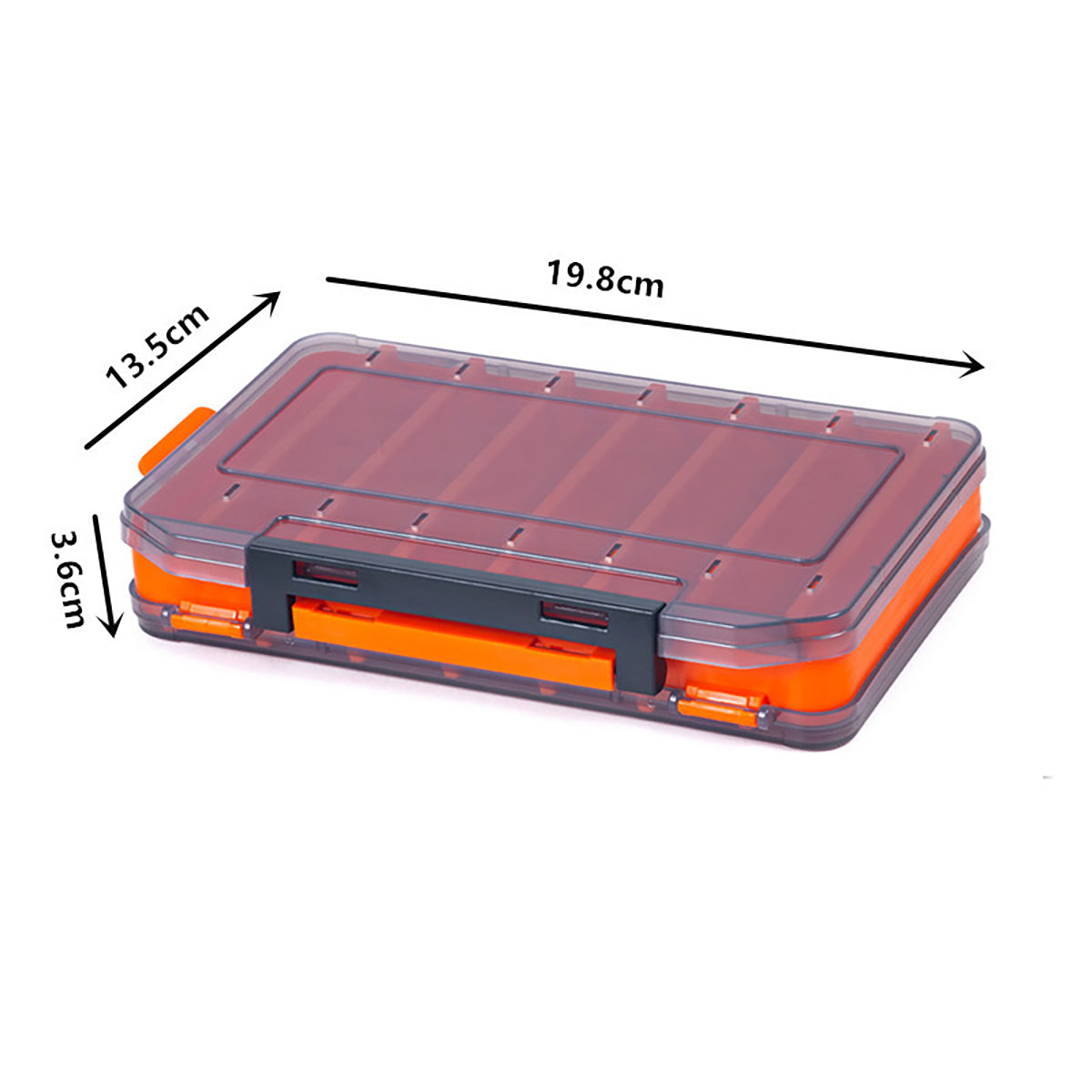 Fishing Bait Storage Box 14-Compartment Tackle Organizer Case