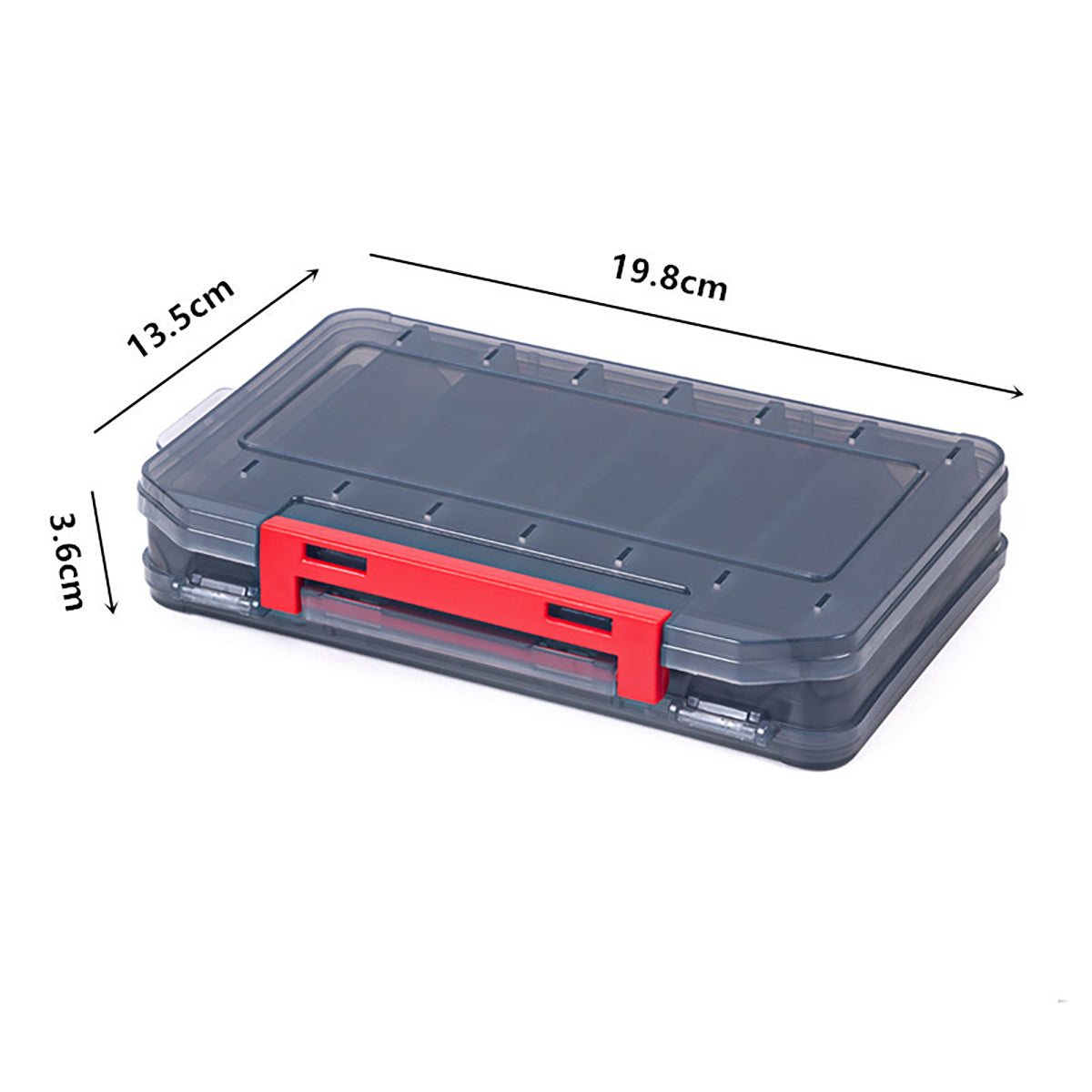 Fishing Bait Storage Box 14-Compartment Tackle Organizer Case