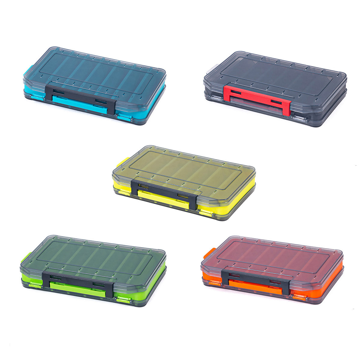 Fishing Bait Storage Box 14-Compartment Tackle Organizer Case