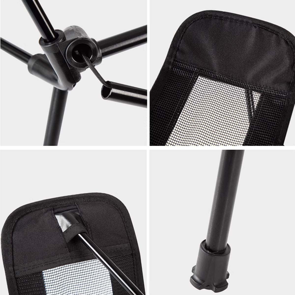 Portable Outdoor Chair Footrest Retractable Folding Lightweight Waterproof