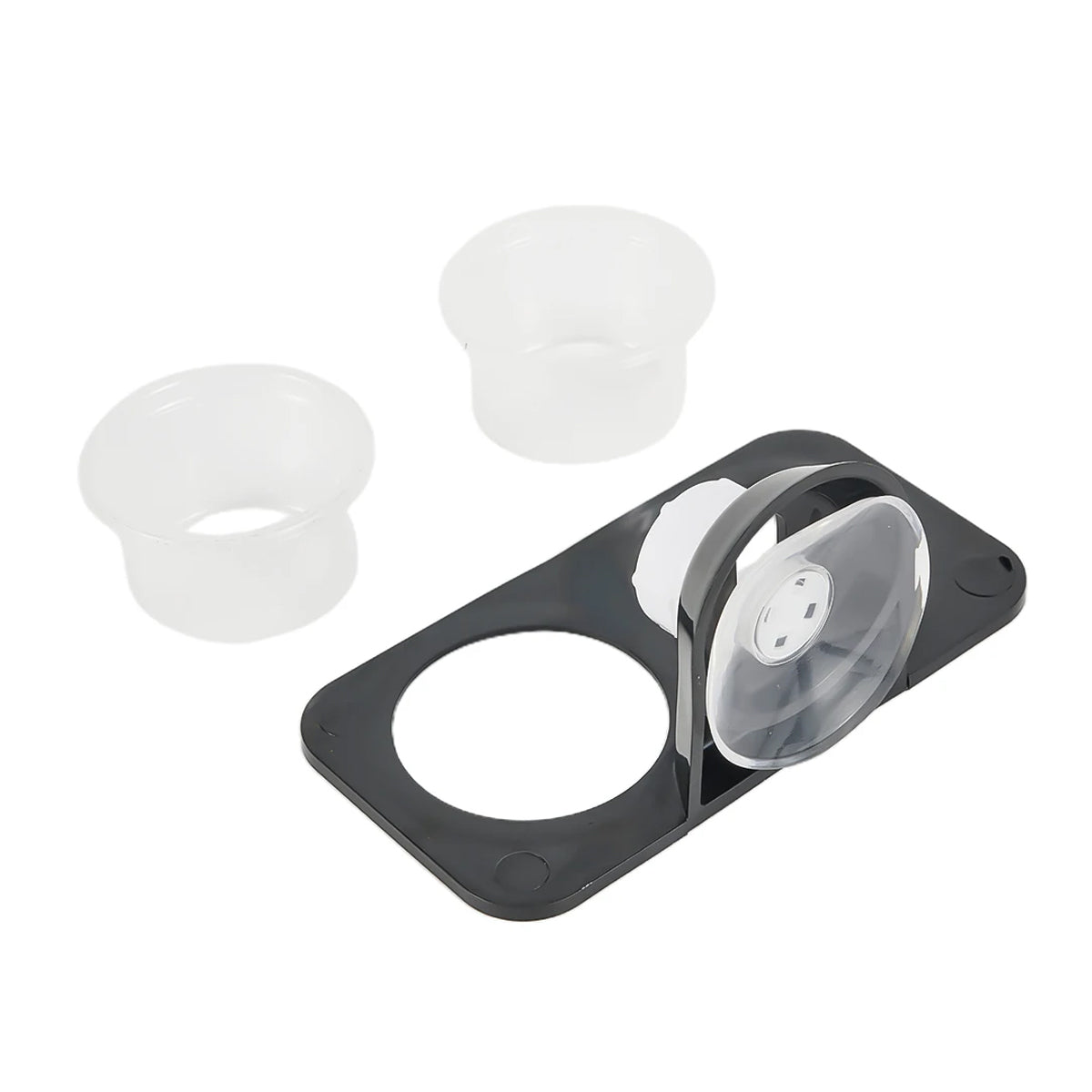 Dual Reptile Food And Water Bowl With Mounting Options
