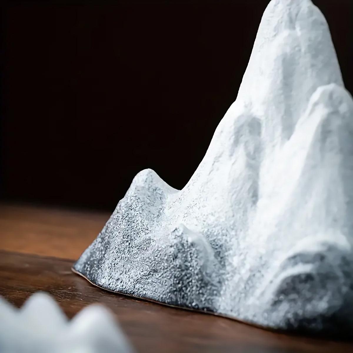 Resin Snow Mountain Ornament Creative Rockery Landscape Decor