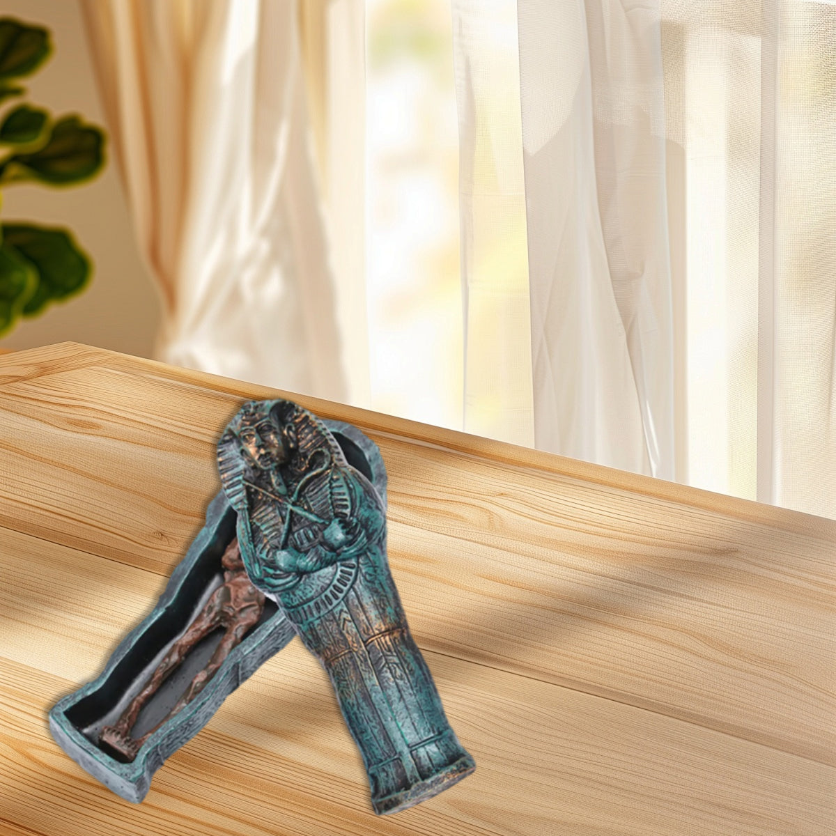 Mummy Resin Aquarium Decoration Unique Fish Tank Ornament