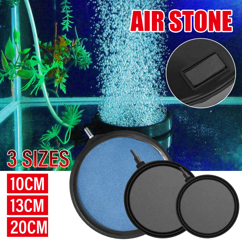 Aquarium Air Bubble Disk Stone 10/13/20cm