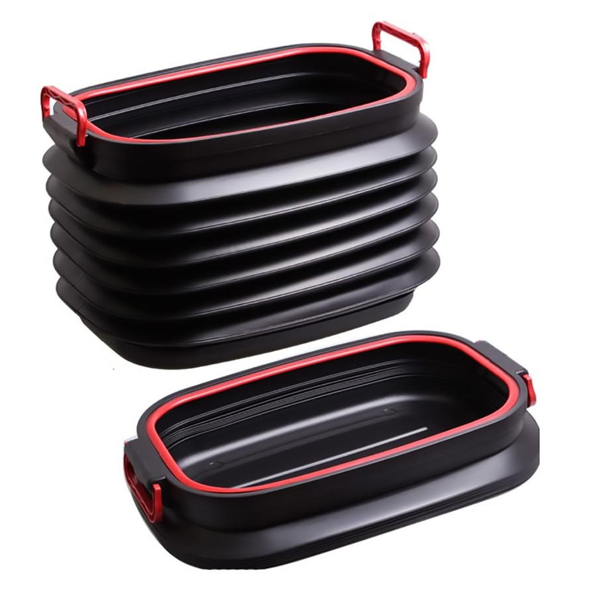 18-37L Fishing Bucket Collapsible Car Shrinkable Storage Bucket Rubbish Bin