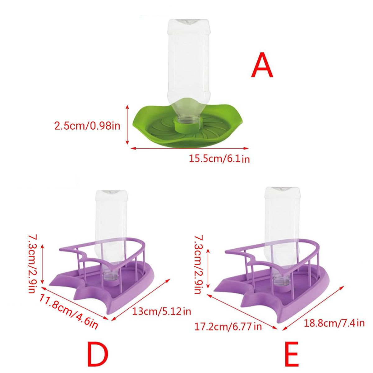 Reptile Feeding And Water Dispenser Bowl For Turtles And Lizards