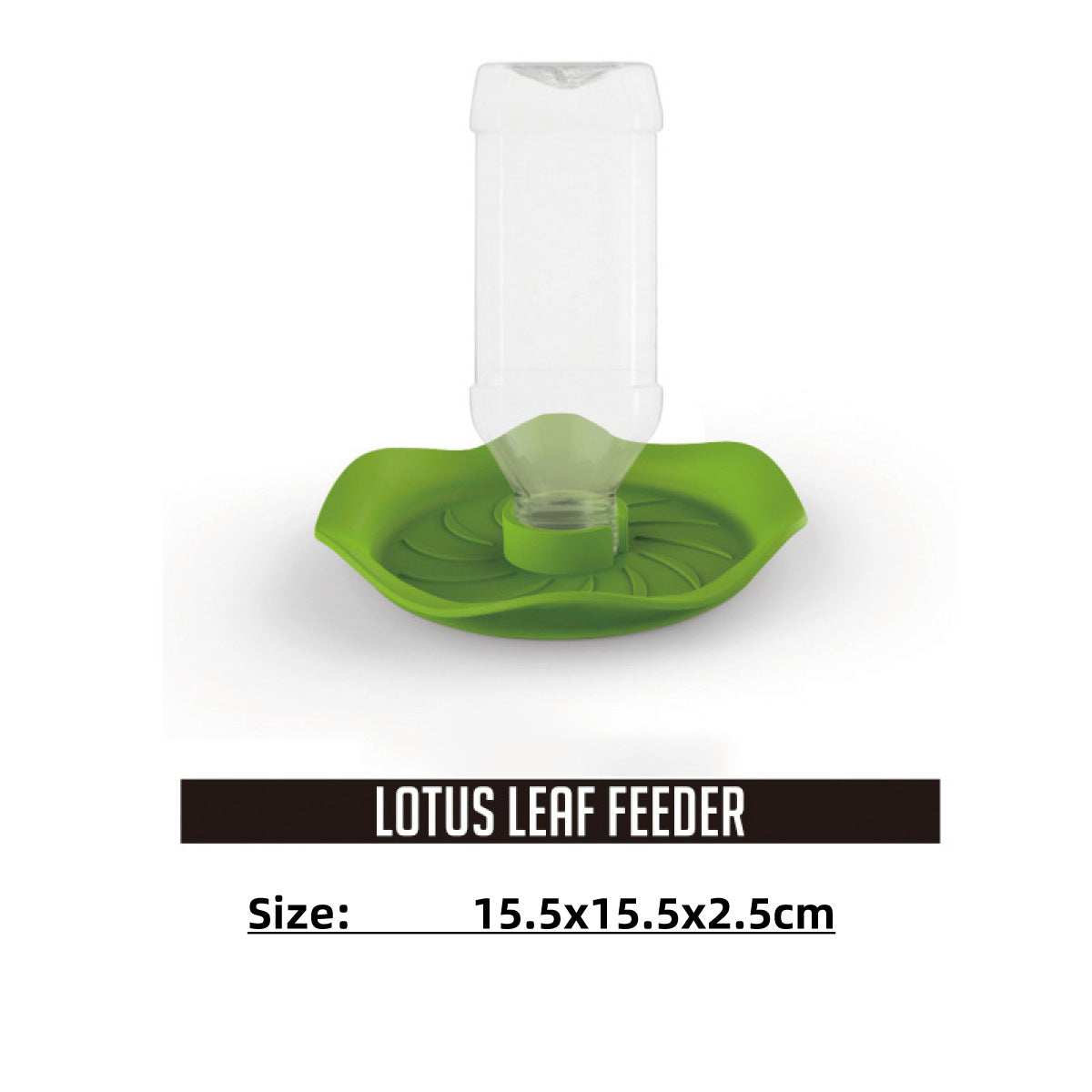 Reptile Feeding And Water Dispenser Bowl For Turtles And Lizards