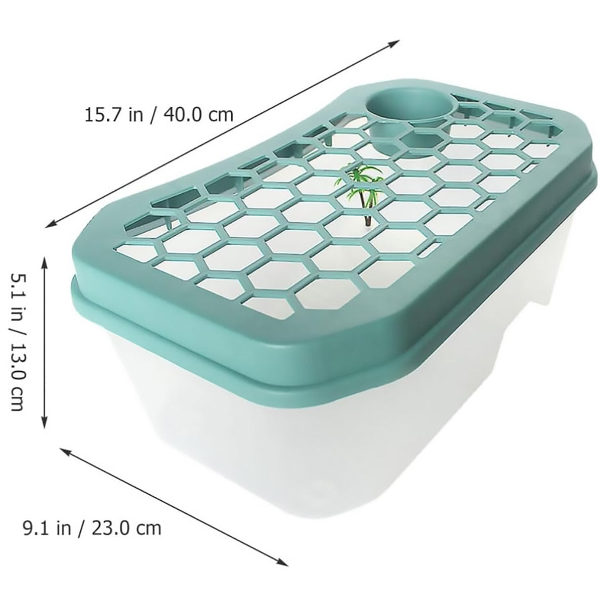 Plastic Turtle Tank With Ramp And Basking Platform