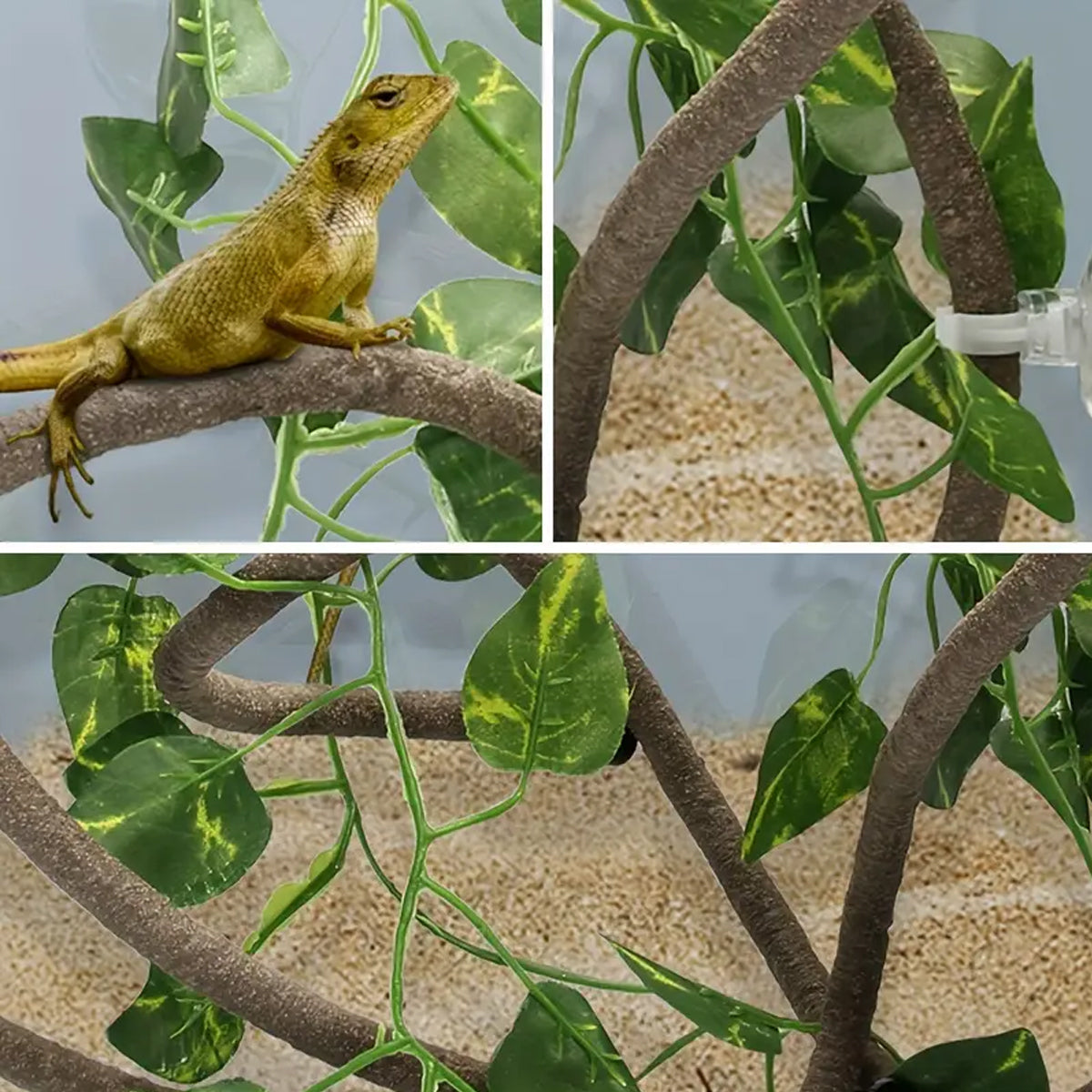 Artificial Tree Vine for Reptile Terrariums