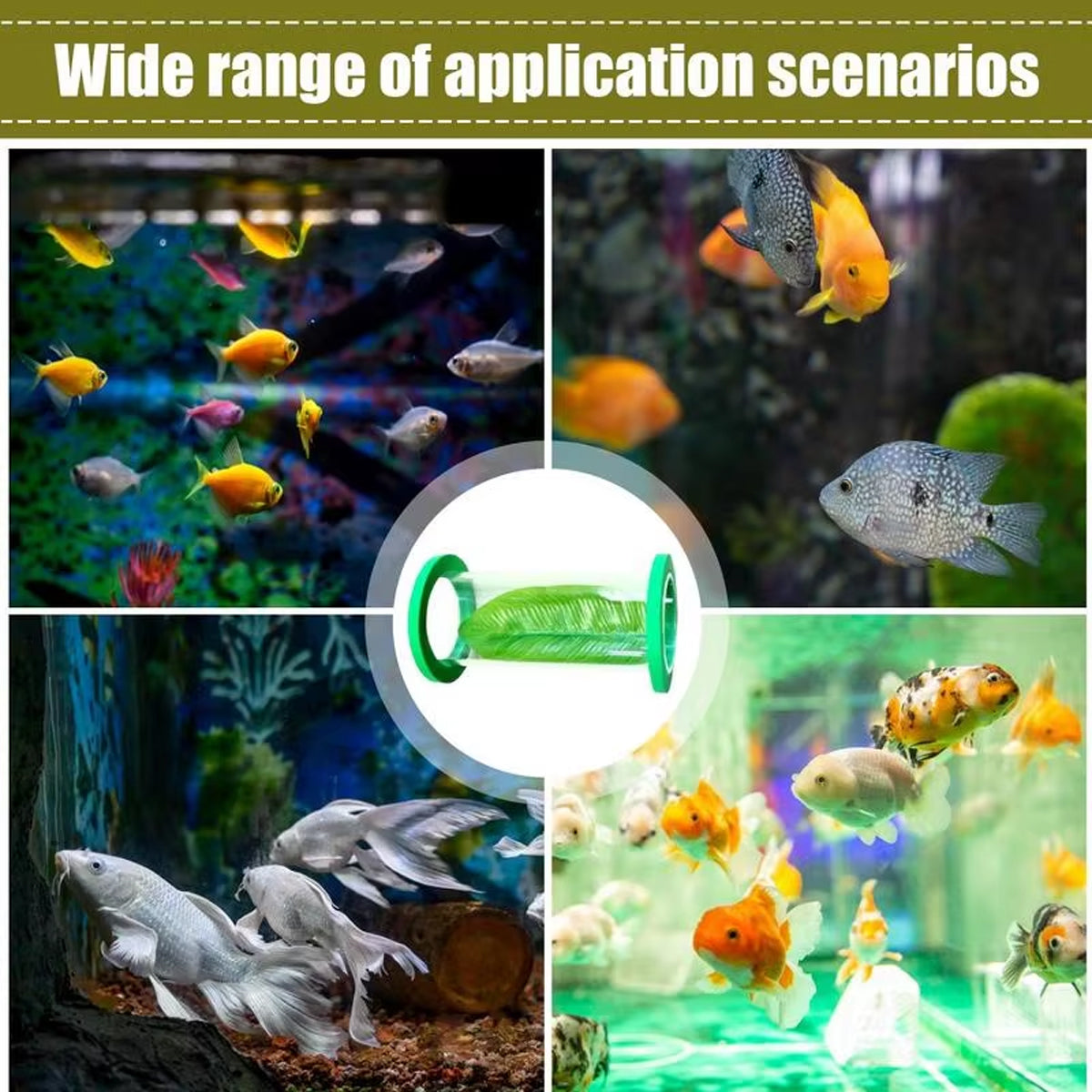 Betta Fish Suspension Tunnel Acrylic Resting Platform Decoration