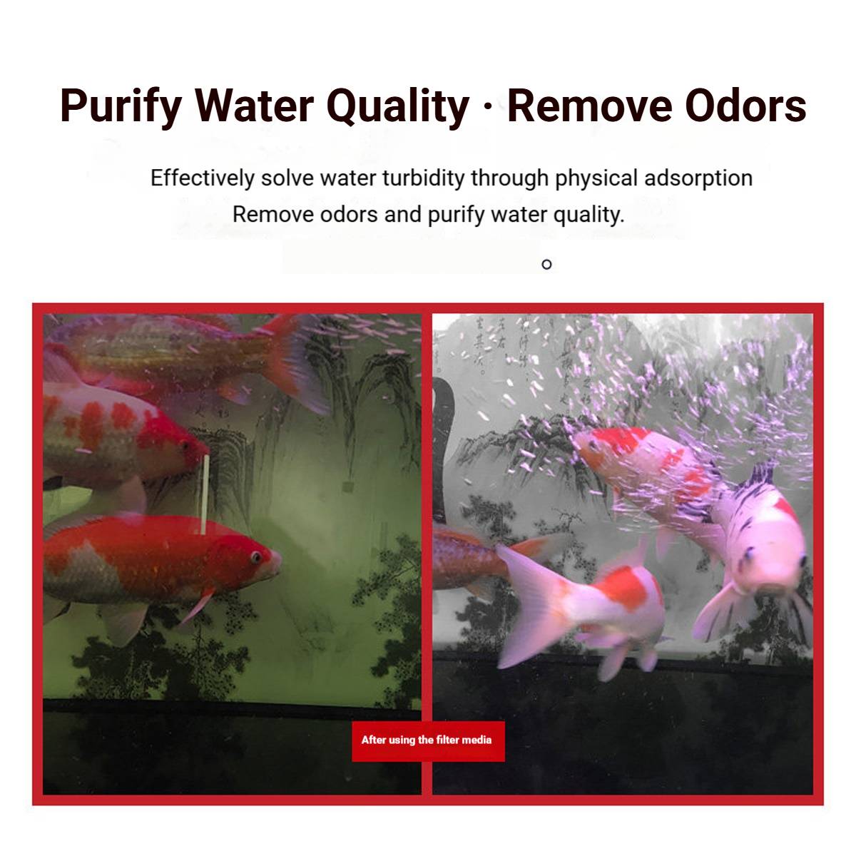 Yee Activated Carbon Filter Media for Aquarium