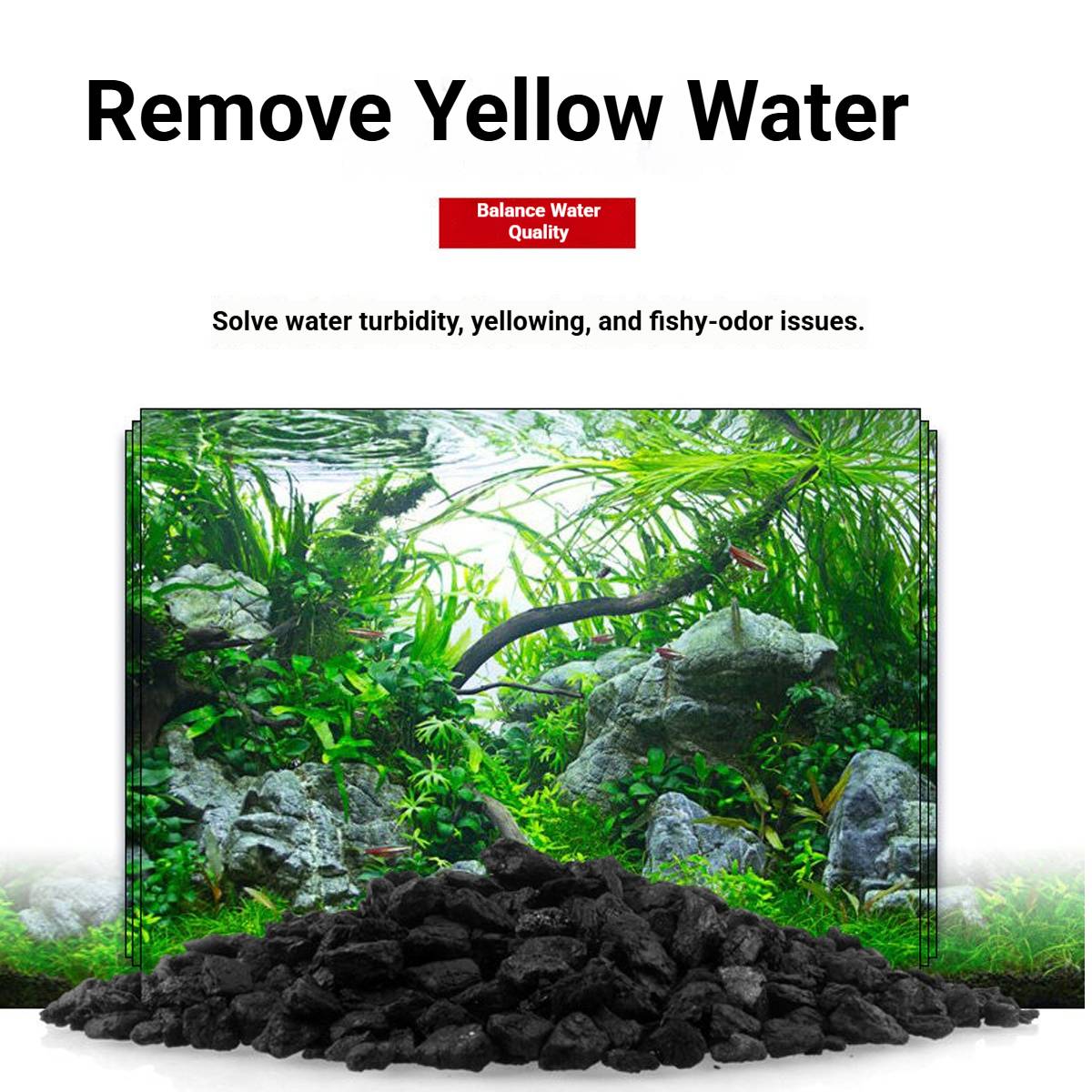 Yee Activated Carbon Filter Media for Aquarium