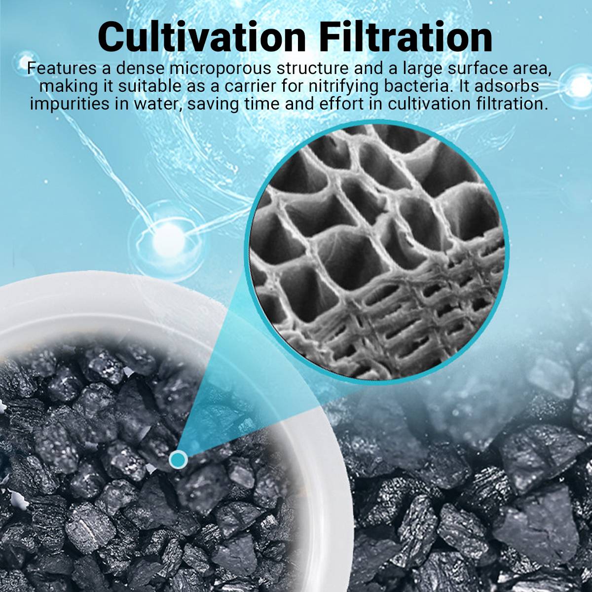 Yee Activated Carbon Filter Media for Aquarium