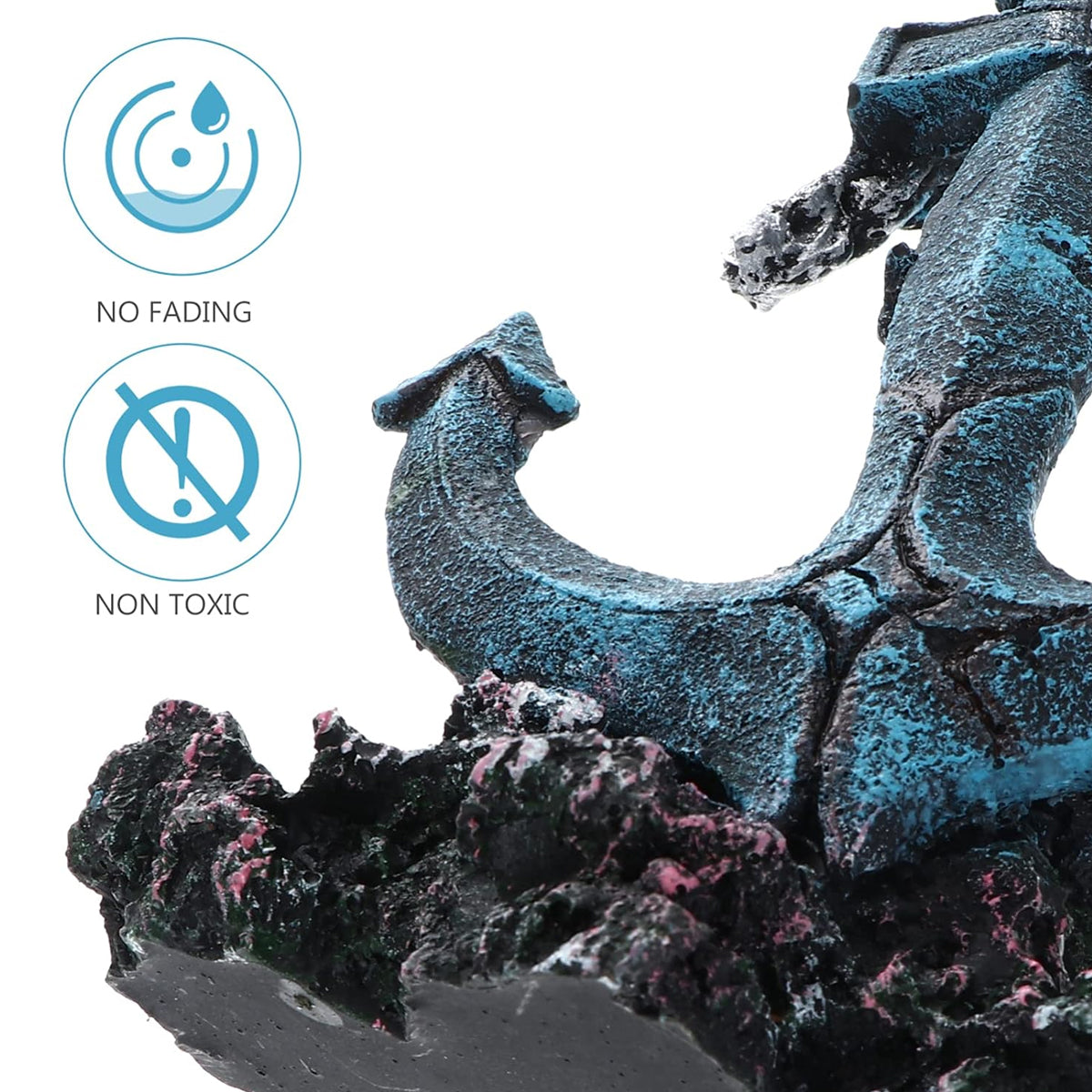Resin Anchor Aquarium Ornament Decoration