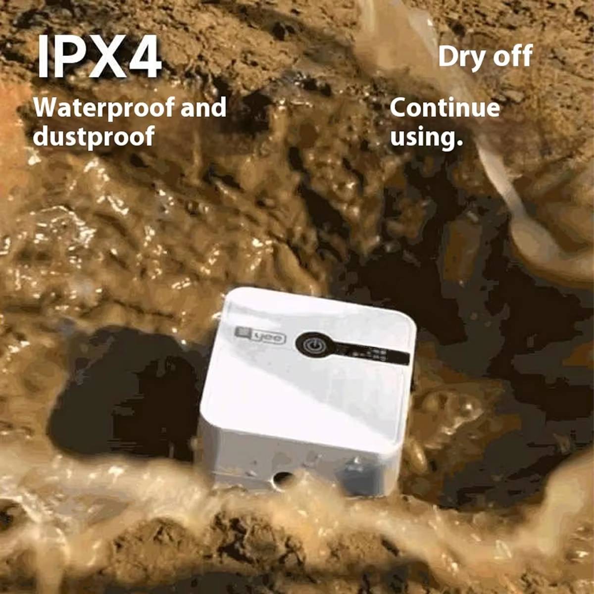 YEE Portable Aquarium Air Pump USB Rechargeable Oxygen Pump