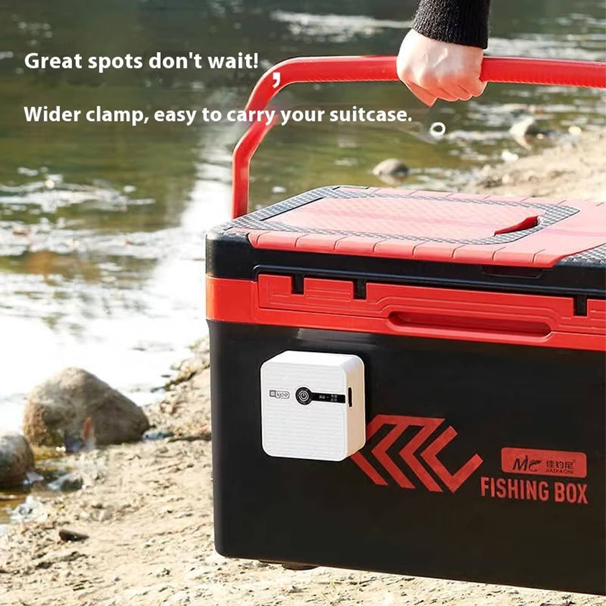 YEE Portable Aquarium Air Pump USB Rechargeable Oxygen Pump