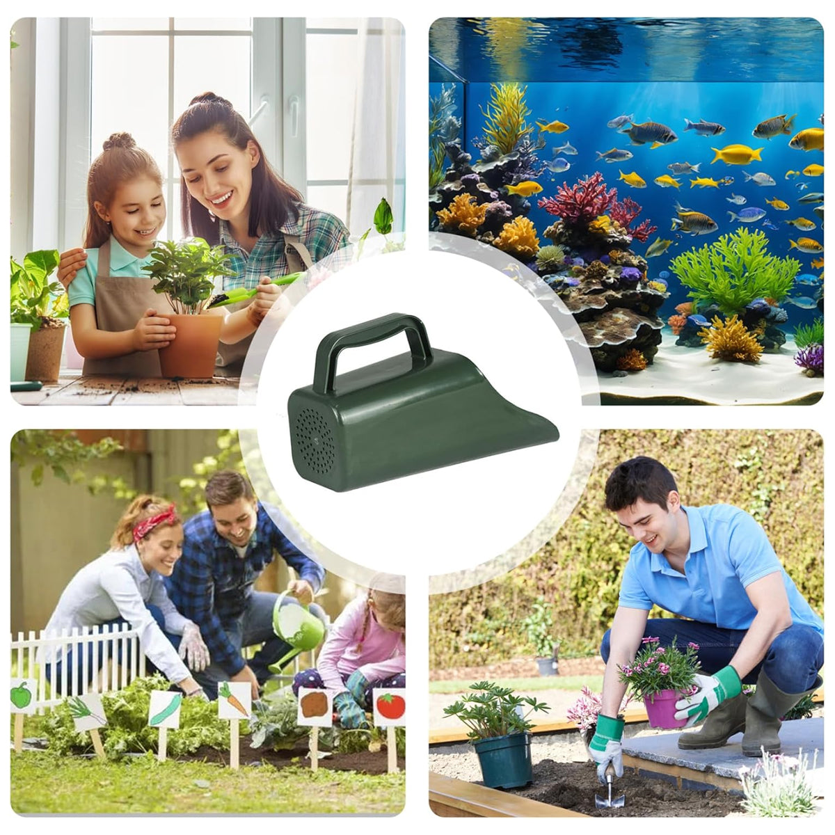 Aquarium Cleaning Shovel For Tank Substrate Maintenance