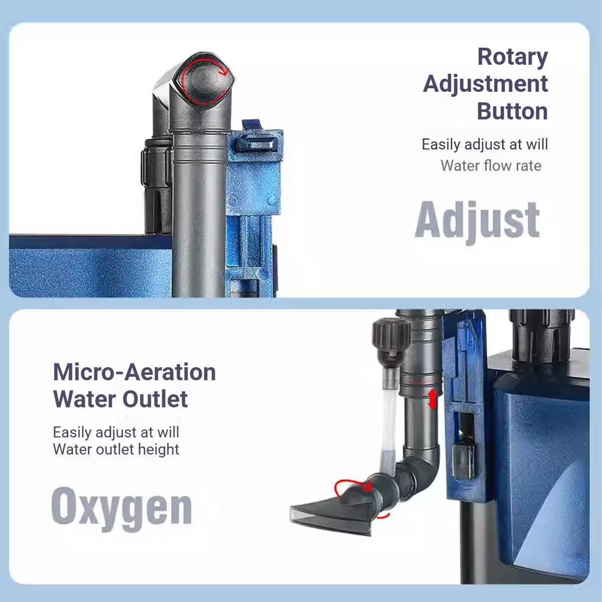 Amtra EX650 External Canister Aquarium Filter 650L/H