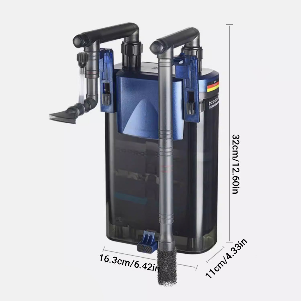 Amtra EX650 External Canister Aquarium Filter 650L/H