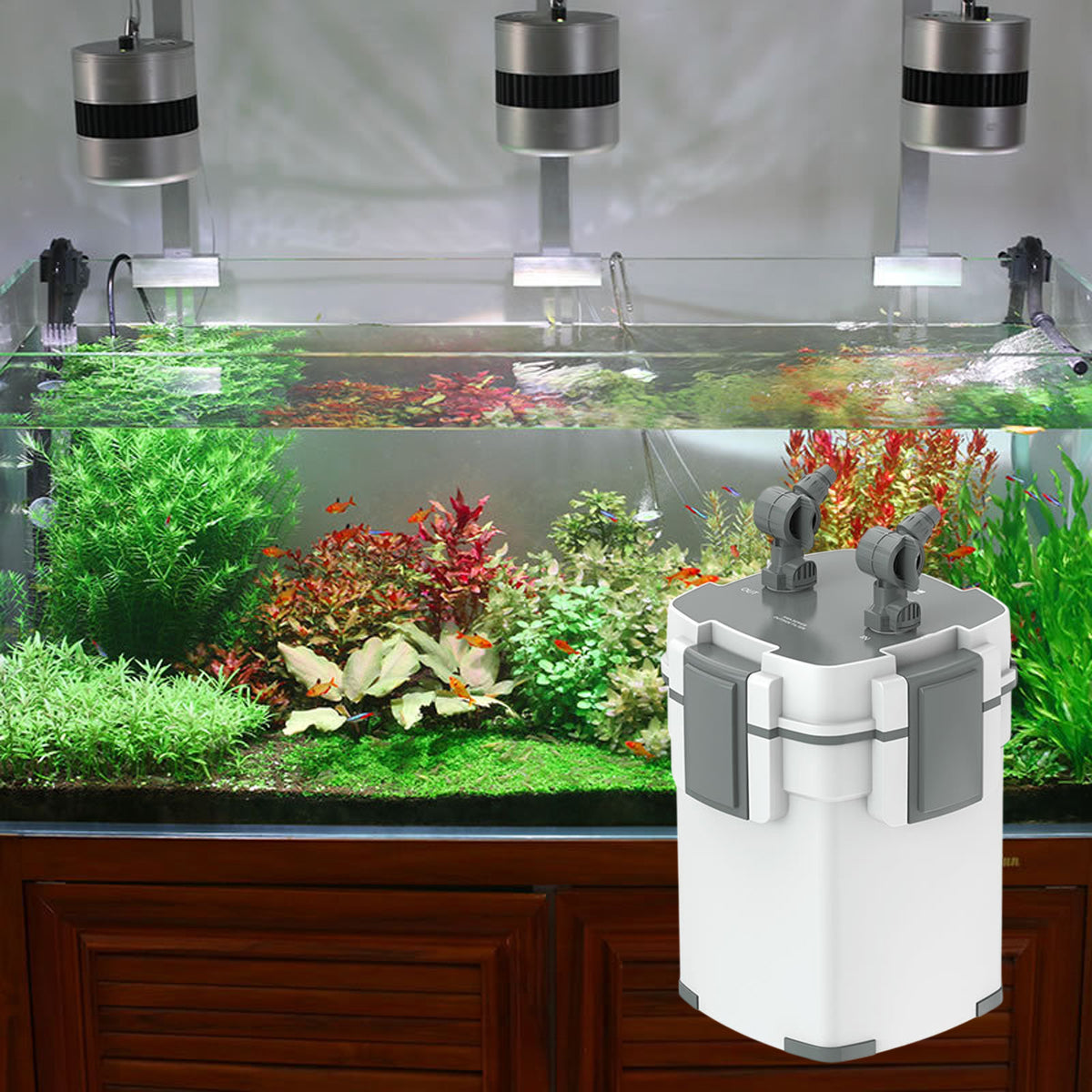 Aquarium Canister Filter External Water Purification System