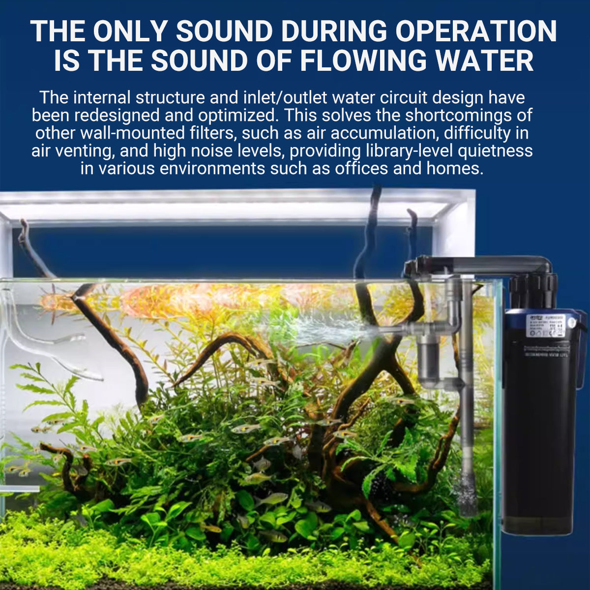 Amtra EX650 External Canister Aquarium Filter 650L/H