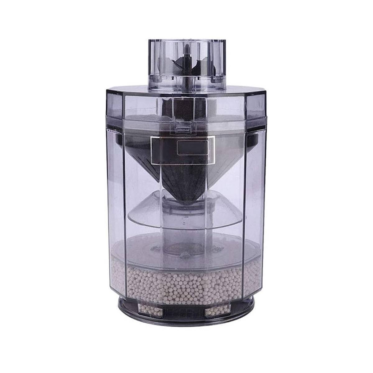 Toilet-style air-driven sponge filter for small aquariums – product view 3