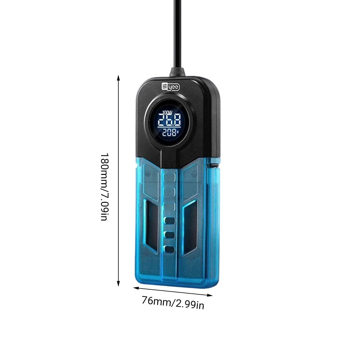 Yee 50W Digital Aquarium Heater with External Controller