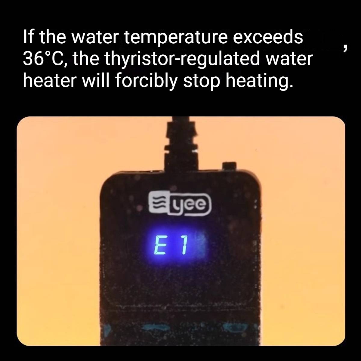 Yee Aquarium Heater with Digital Temperature Control