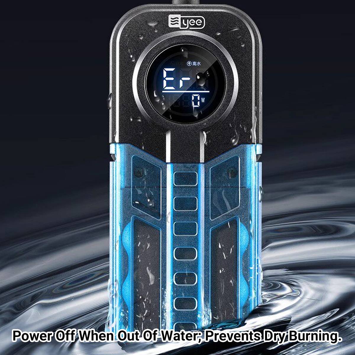 Yee 50W Digital Aquarium Heater with External Controller