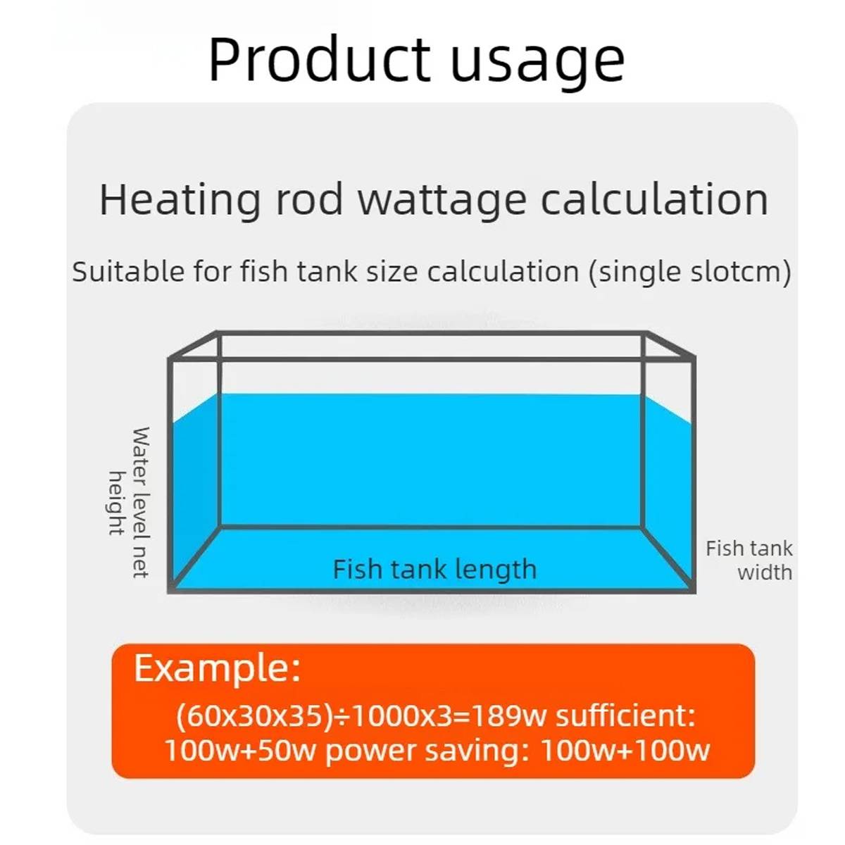 Yee Aquarium Heater With Adjustable Temperature And Safety Protection