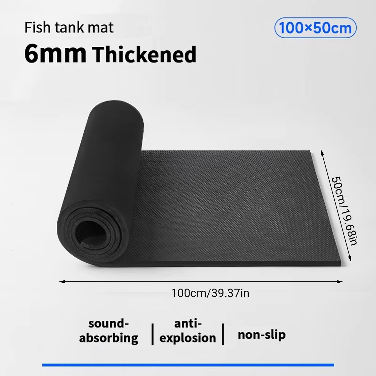 Aquarium Leveling Mat EVA Foam Anti-Slip Tank Cushion