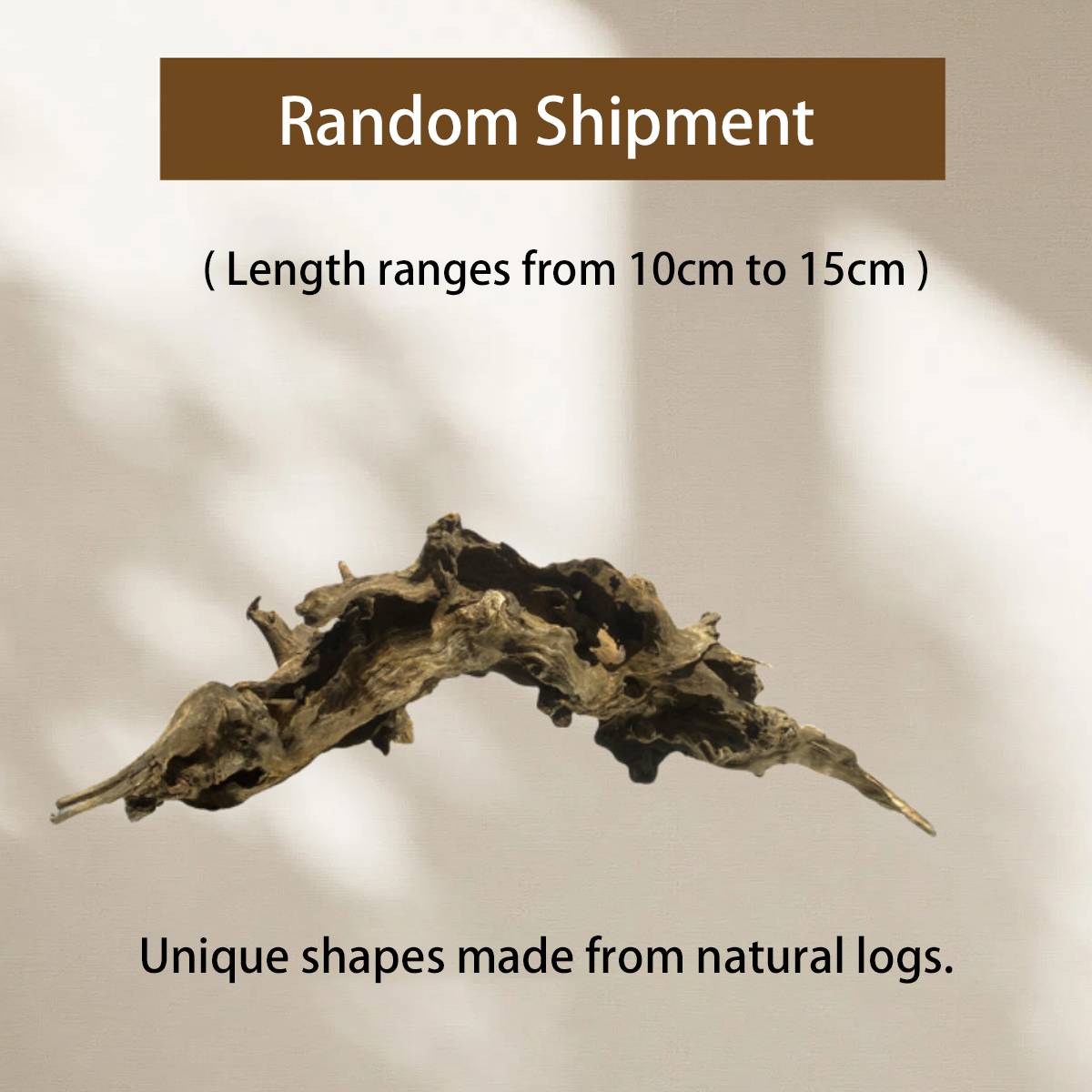 Natural Aquarium Driftwood Ornament For Fish Tank