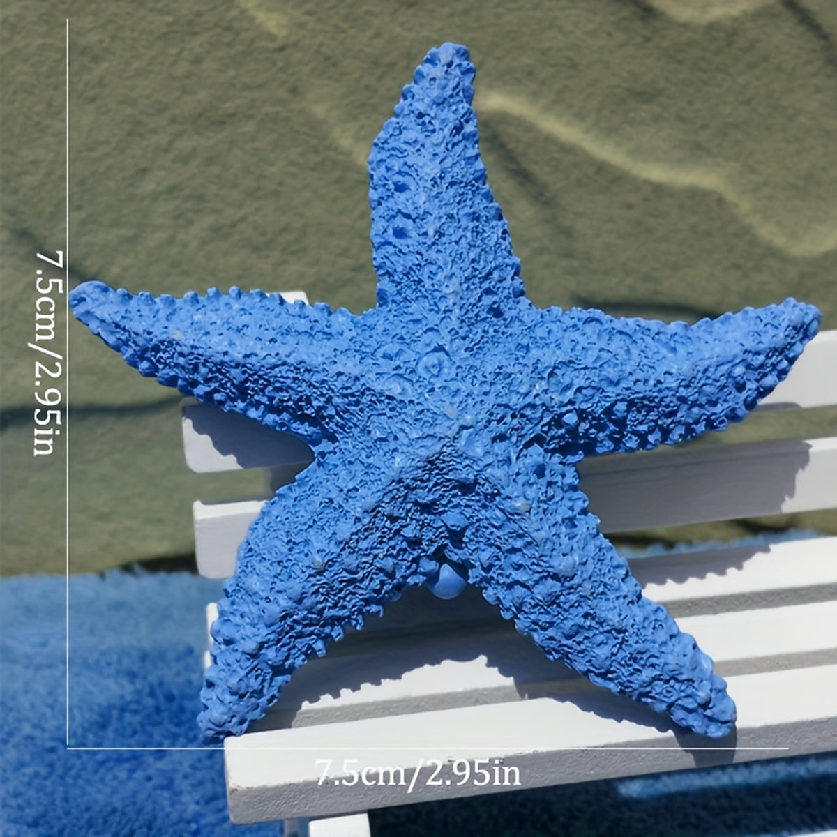 Aquarium Resin Starfish Decoration Set Of 4